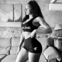 NEW FRESH SUMMER BLACK/WHITE GYM LINE - Fitnessstore