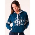 SUDADERA BEAUTY DANGER BLUE de GYM LINE - Fitnessstore