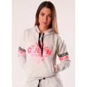SUDADERA QUEEN SEXY LIGHT GREY GYMLINE - Fitnessstore