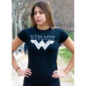 CAMISETA WONDERWOMAN BLACK - GYM LINE