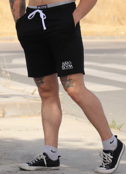 PANTALON CORTO WHITE - Fitnessstore