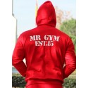 SUDADERA SKULL ROJA - Fitnessstore