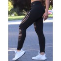 MALLA RASGADA BLACK  NEW DE GYM LINE - Fitnessstore
