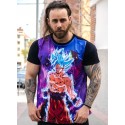 CAMISETA DE GOKU BLUE - Fitnessstore