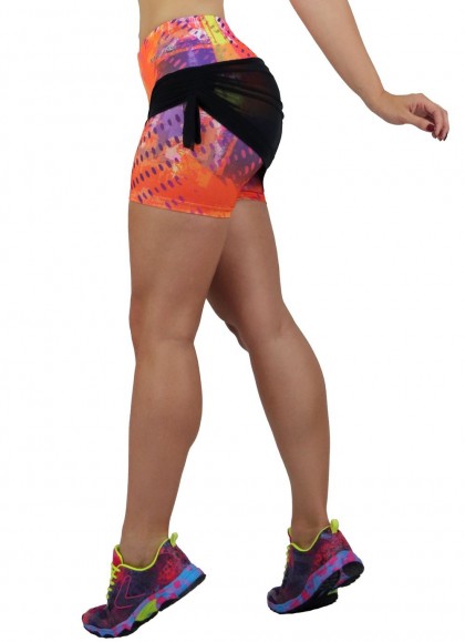 SHORT FALDA SALMON TULL FITNESS  - Fitnessstore