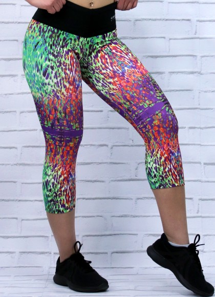 MALLA PIRATA PRINT GREEN - Fitnessstore