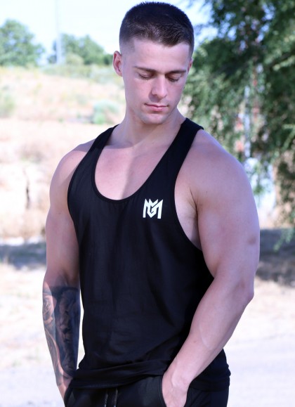 CAMISETA DE TIRANTES SPAIN AZUL - FITNESSSTORE