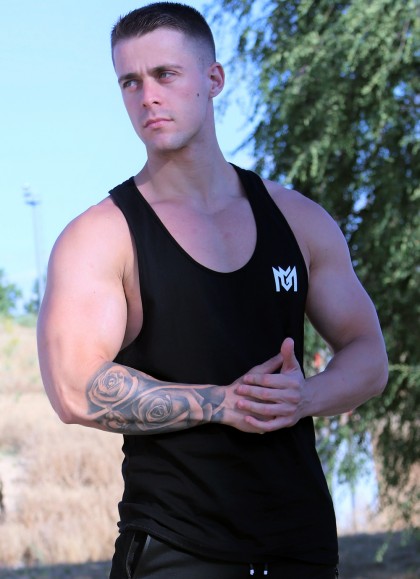 CAMISETA DE TIRANTES SPAIN AZUL - FITNESSSTORE