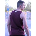 CAMISETA DE TIRANTE CLASICO BURDEO - FITNESSSTORE