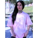 CAMISETA OVERSIZE PINK AND WHITE - GYM LINE