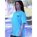 CAMISETA OVERSIZE Camiseta OVERSIZE BLUE AND BLACK (THE QUEEN) - GYMLINE