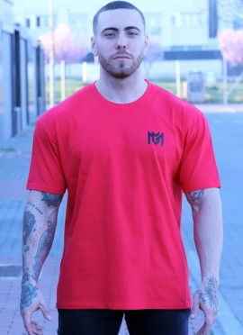CAMISETA OVERSIZE RED BLACK THE KING DE MR GYM Fitnessstore 2