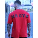 CAMISETA OVERSIZE RED BLACK THE KING DE MR GYM Fitnessstore
