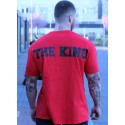 CAMISETA OVERSIZE RED BLACK THE KING DE MR GYM Fitnessstore