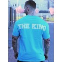 CAMISETA OVERSIZE TURQUESA WHITE THE KING DE MR GYM Fitnessstore