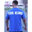 CAMISETA OVERSIZE BLUE WHITE THE KING DE MR GYM Fitnessstore