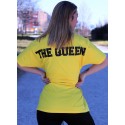CAMISETA OVERSIZE YELLOW AND BLACK (THE QUEEN) - GYM LINE