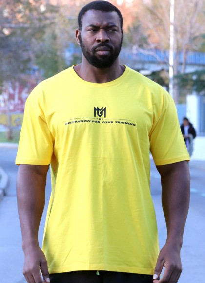 CAMISETA OVERSIZE BLUE WHITE THE KING DE MR GYM Fitnessstore