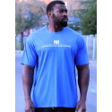 CAMISETA OVERSIZE BLUE WHITE THE KING DE MR GYM Fitnessstore