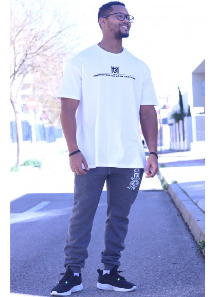 CAMISETA OVERSIZE LEGEND WHITE DE MR GYM Fitnessstore