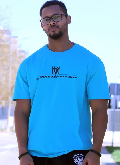 CAMISETA OVERSIZE TURQUESA LEGEND DE MR GYM Fitnessstore