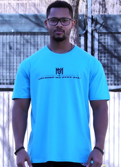 CAMISETA OVERSIZE TURQUESA LEGEND DE MR GYM Fitnessstore
