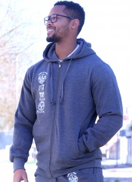 CHAQUETA DARK GRAY LEGEND 2.1  - FITNESSSTORE 2