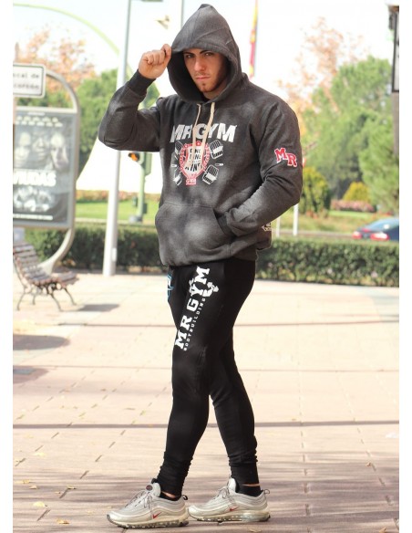 SUDADERA ONE KING GRIS OSCURO - Fitnessstore
