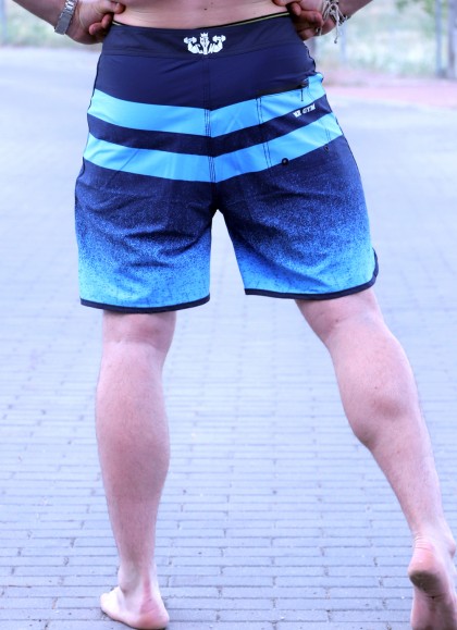 BAÑADORES MEN´S  PHYSIQUE NEW BLUE - FITNESSSTORE
