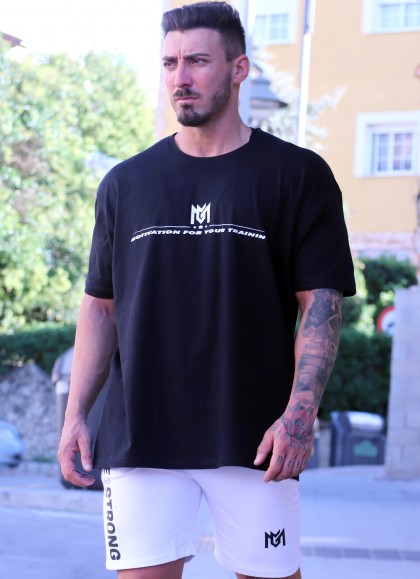 CAMISETA OVERSIZE BLUE WHITE THE KING DE MR GYM Fitnessstore