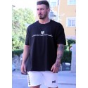 CAMISETA OVERSIZE BLUE WHITE THE KING DE MR GYM Fitnessstore