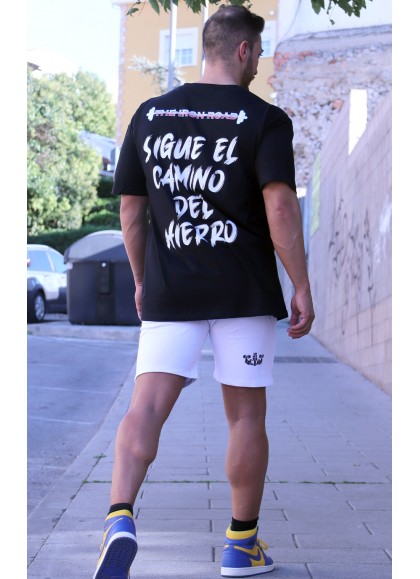CAMISETA OVERSIZE BLUE WHITE THE KING DE MR GYM Fitnessstore