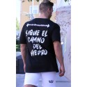 CAMISETA OVERSIZE BLUE WHITE THE KING DE MR GYM Fitnessstore