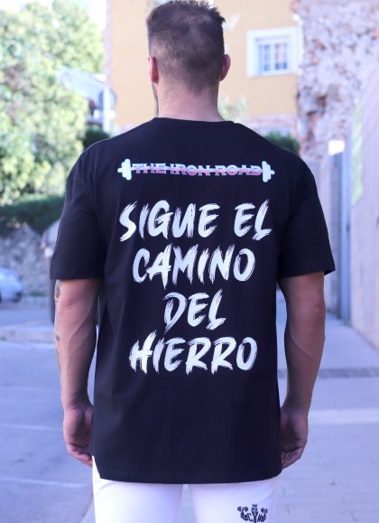 CAMISETA OVERSIZE BLUE WHITE THE KING DE MR GYM Fitnessstore
