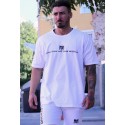 CAMISETA OVERSIZE BLUE WHITE THE KING DE MR GYM Fitnessstore