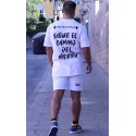 CAMISETA OVERSIZE BLUE WHITE THE KING DE MR GYM Fitnessstore