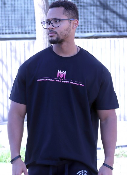 CAMISETA OVERSIZE LEGEND DEGRADE FUCSIA DE MR GYM Fitnessstore