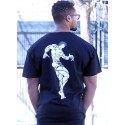 CAMISETA MANGA OVERSIZE BAKI GRIS