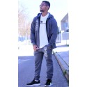 CHAQUETA DARK GRAY LEGEND 2.1  - FITNESSSTORE