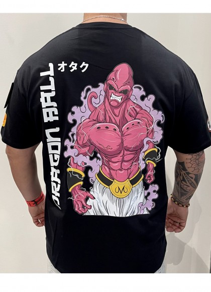 CAMISETA NEW OVERSIZE  MAJIN BOO DRAGON BALL DE MR GYM - FITNESSSTORE.ES