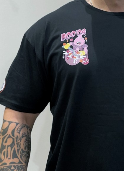 CAMISETA NEW OVERSIZE MAJIN BOO CEREALES DRAGON BALL DE MR GYM - FITNESSSTORE.ES