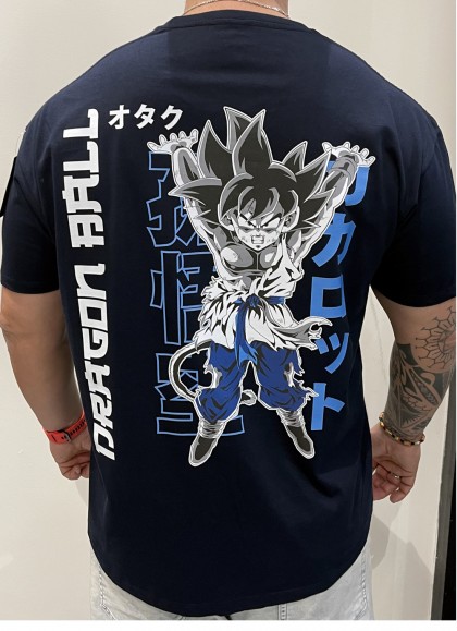 CAMISETA NEW OVERSIZE GOKU GT GENKIDAMA DRAGON BALL DE MR GYM - FITNESSSTORE.ES
