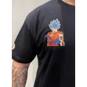CAMISETA NEW OVERSIZE GOKU ULTRA INSTINTO DE DRAGON BALL DE MR GYM - FITNESSSTORE.ES