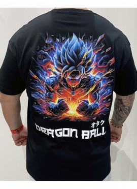 CAMISETA NEW OVERSIZE ANIME GOKU DRAGON BALL Z 3.0 DE MR GYM - FITNESSSTORE.ES