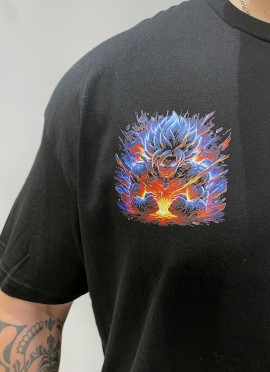 CAMISETA NEW OVERSIZE ANIME GOKU DRAGON BALL Z 3.0 DE MR GYM - FITNESSSTORE.ES 2