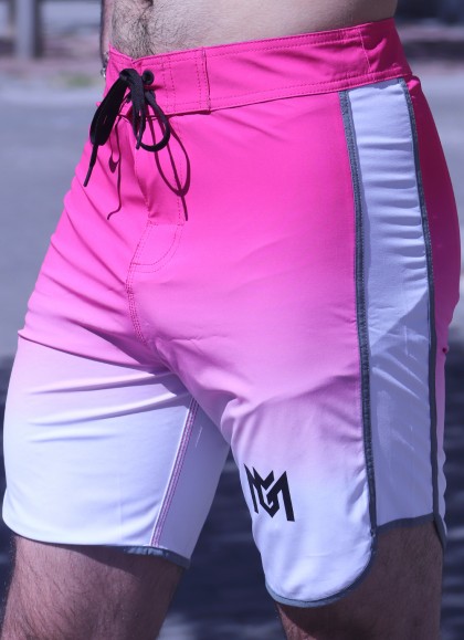 BAÑADORES MEN´S  PHYSIQUE NEW DEGRADE PINK - FITNESSSTORE