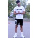 PANTALON CORTO BICEPS VINTAGE BLACK  - Fitnessstore