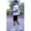 PANTALON CORTO BICEPS VINTAGE BLACK  - Fitnessstore