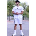 PANTALON CORTO  LEGEND WHITE - Fitnessstore