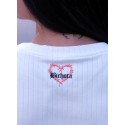 TOP CROP CORTO BLACWHITE BICHOTA - GYM LINE